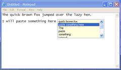 ClipMagic PastePicker In Action